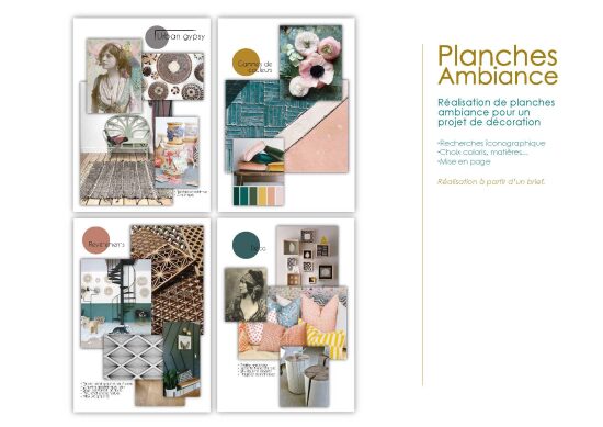 Planches ambiance